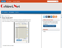 Tablet Screenshot of cebirci.net